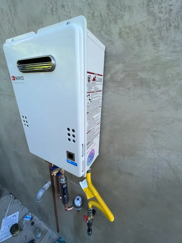 Tankless water heater installation for White Meadow Lake homes